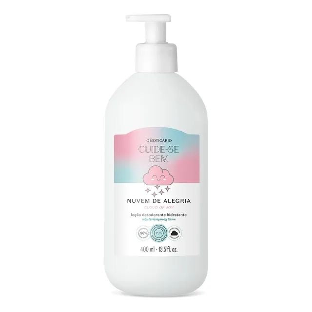 Loção Hidratante Corporal Cuide-se Bem Nuvem de Alegria