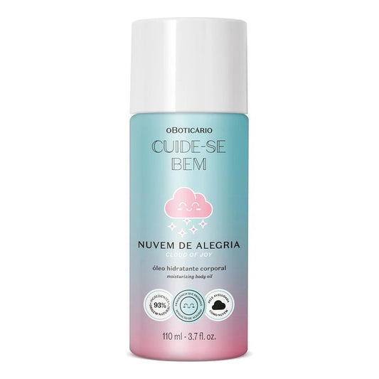 Óleo Hidratante Corporal Cuide-se Bem Nuvem de Alegria, 110ml