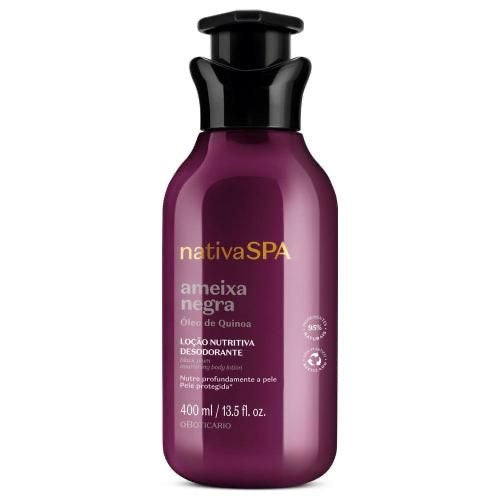 Loção Hidratante Corporal Nativa Spa Ameixa Negra, 400ml